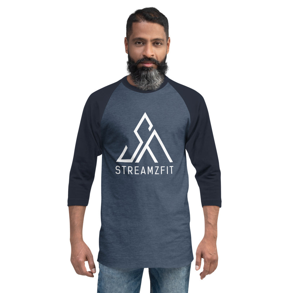 StreamzFit 3/4 sleeve raglan shirt