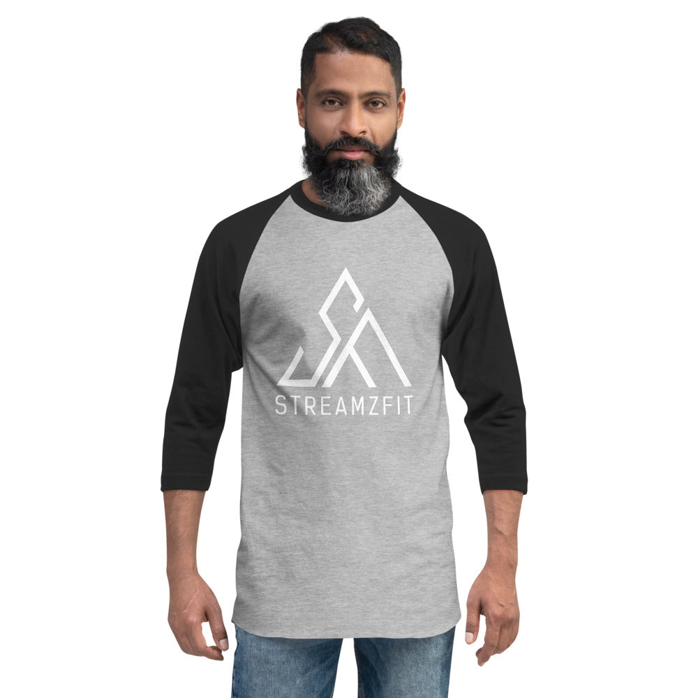 StreamzFit 3/4 sleeve raglan shirt