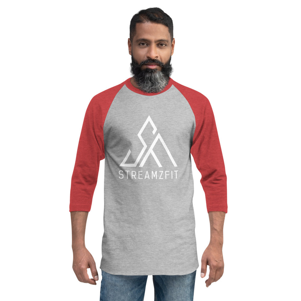 StreamzFit 3/4 sleeve raglan shirt