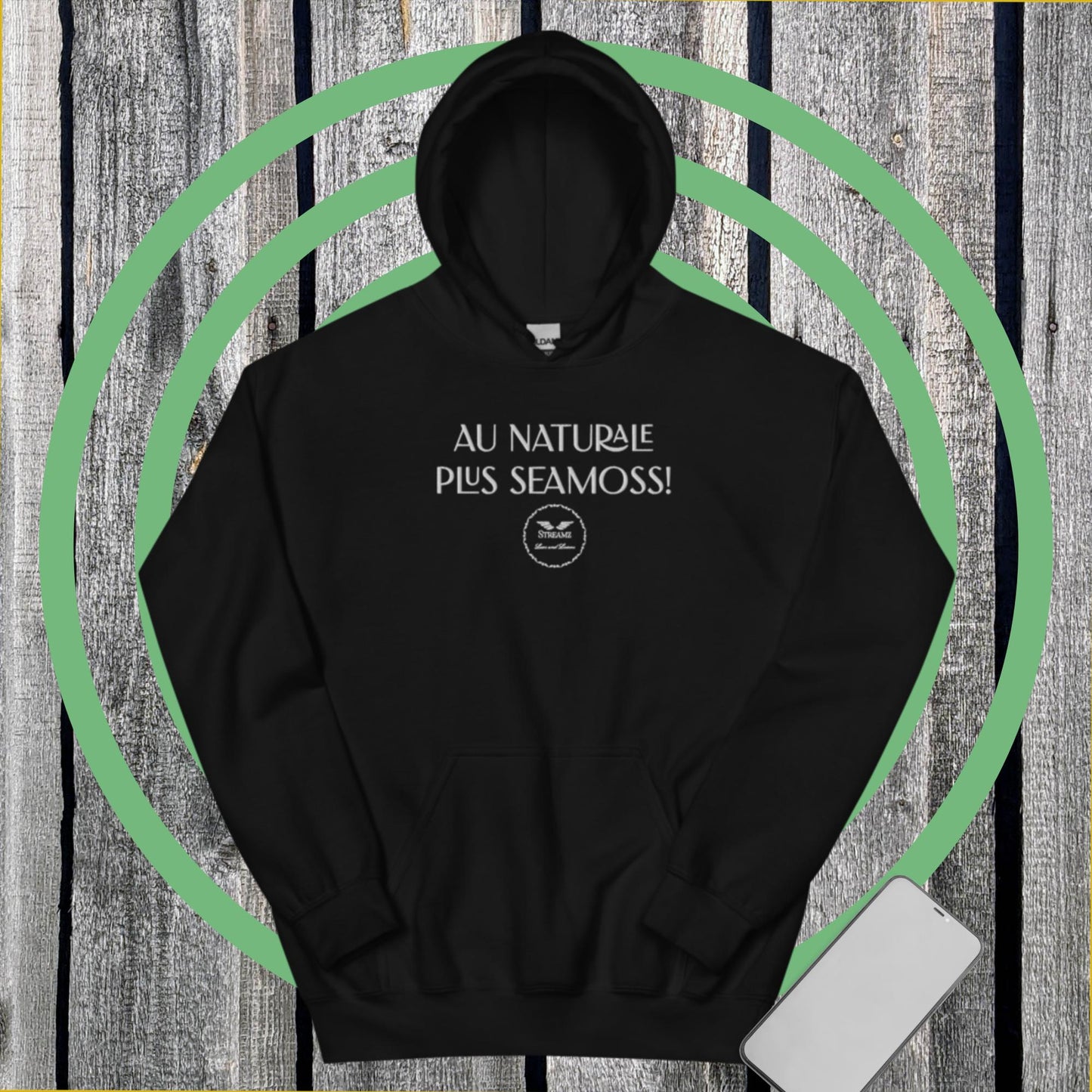 Streamz Au Naturale Unisex Hoodie