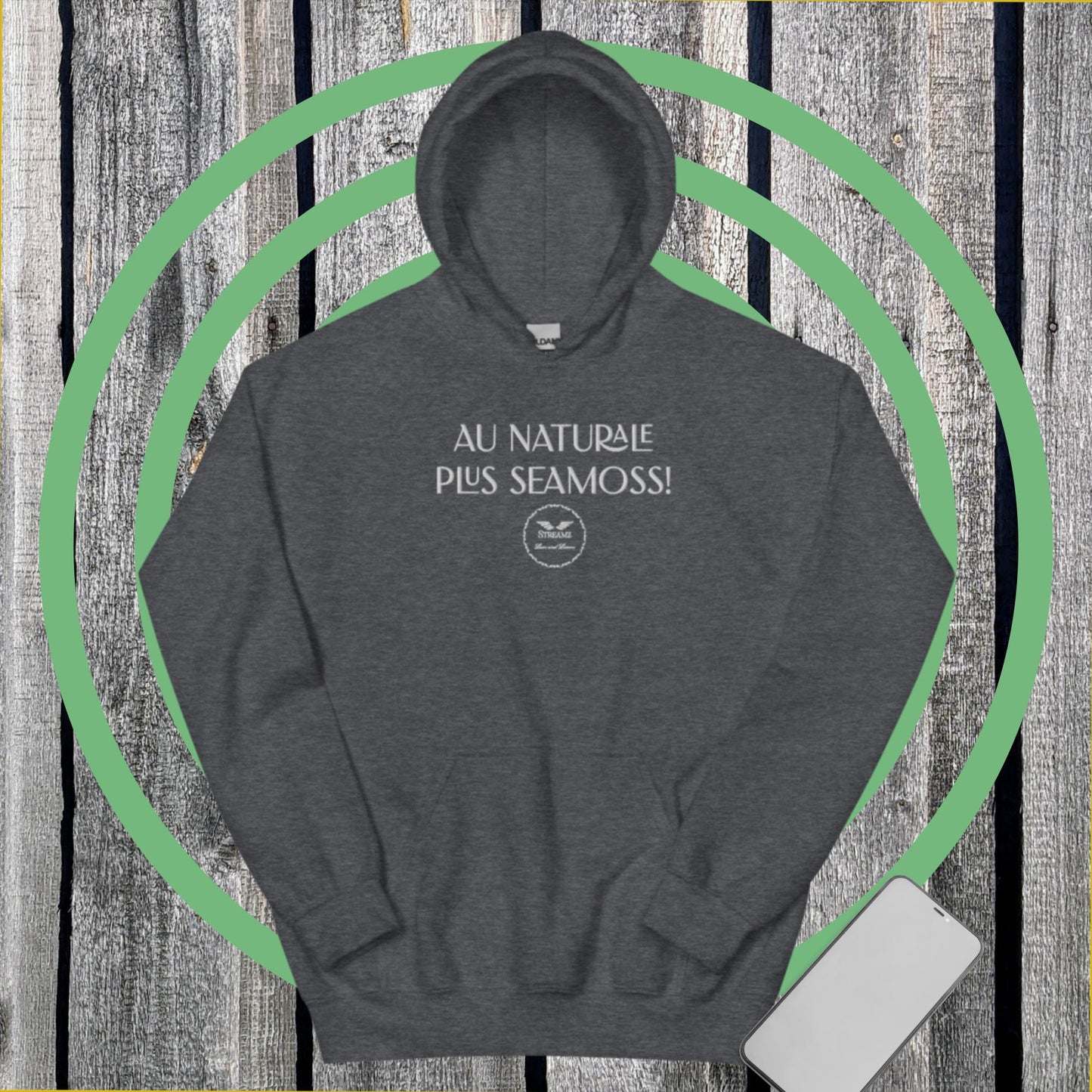 Streamz Au Naturale Unisex Hoodie