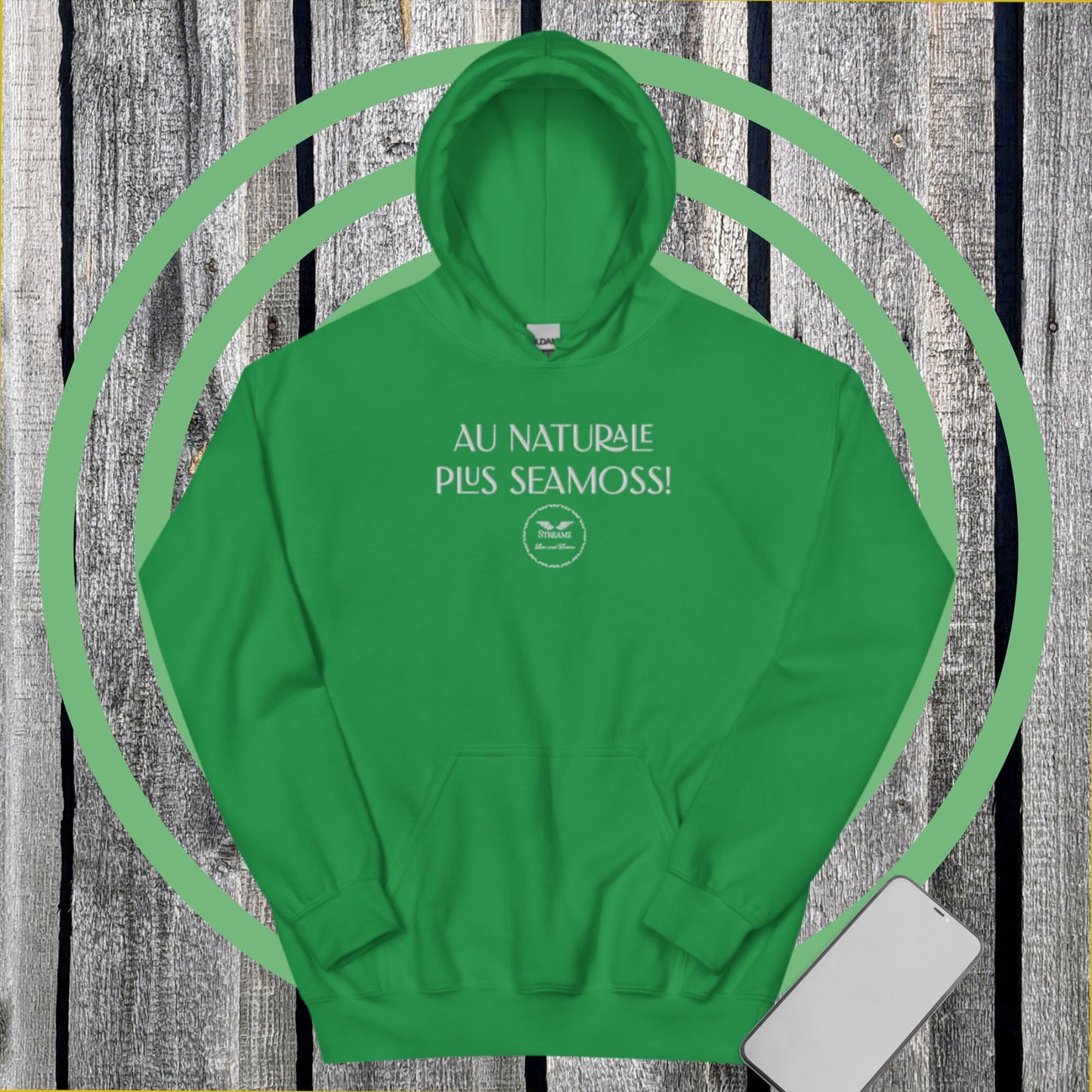 Streamz Au Naturale Unisex Hoodie