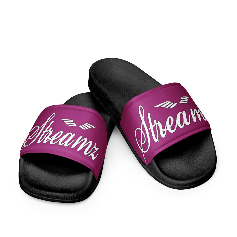 Streamz Purple Luxe Women's slides