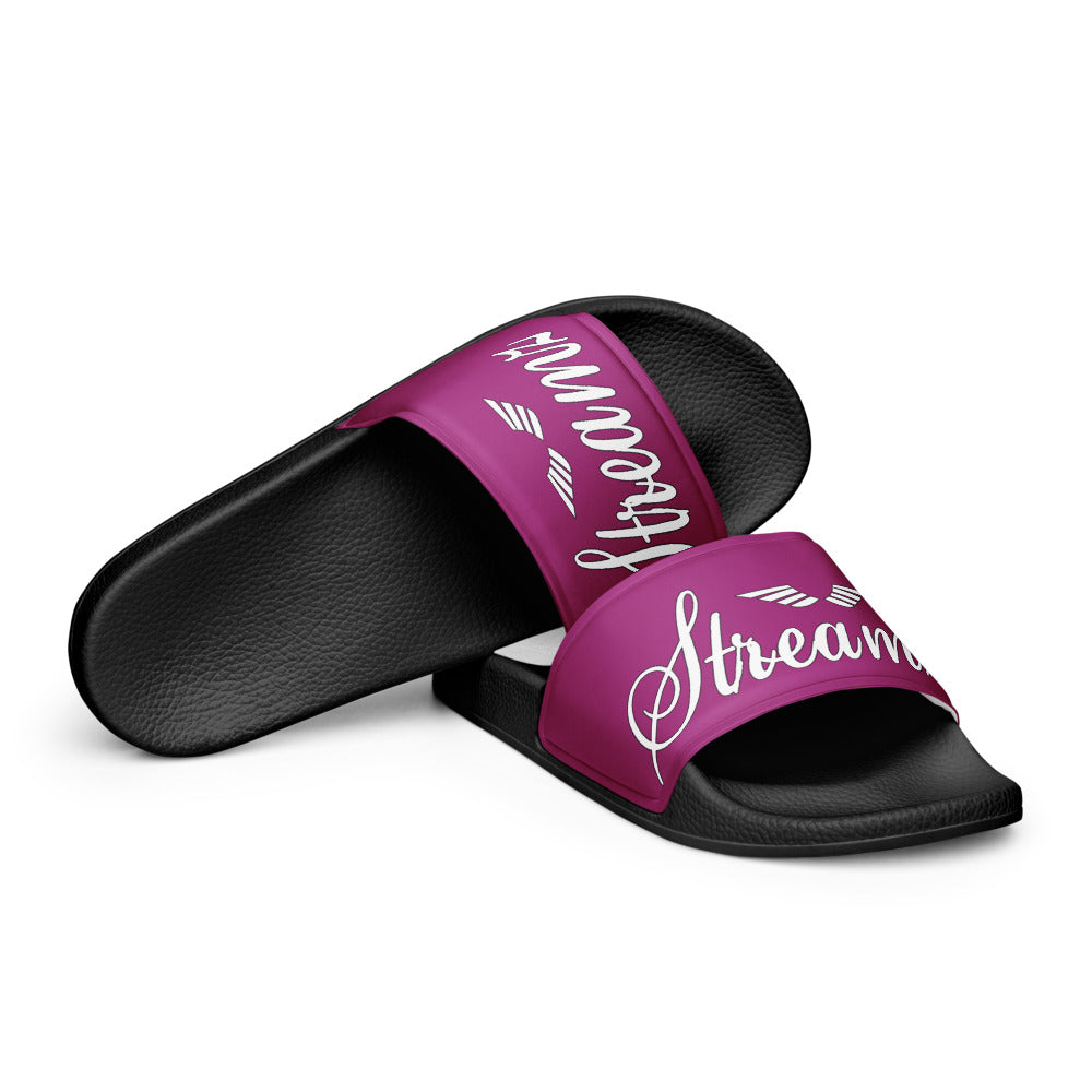 Streamz Purple Luxe Women's slides