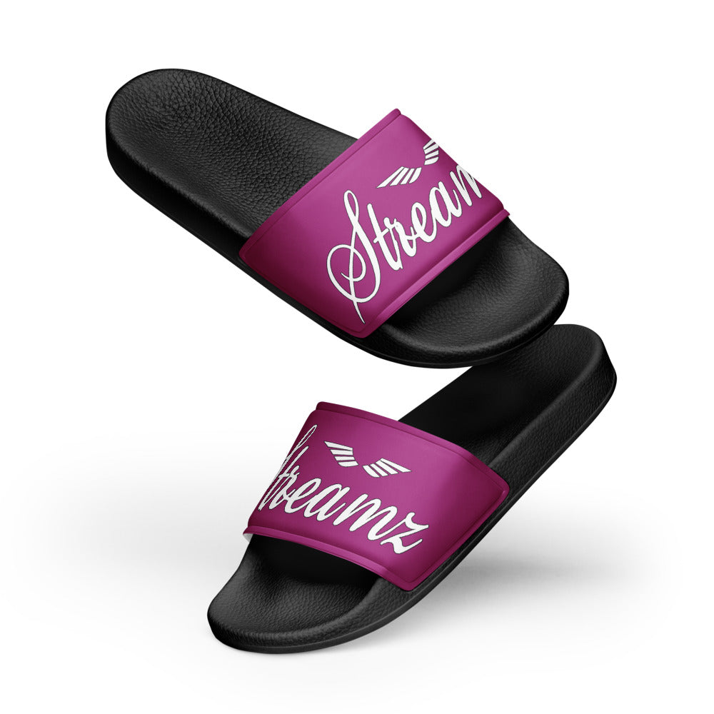 Streamz Purple Luxe Women's slides