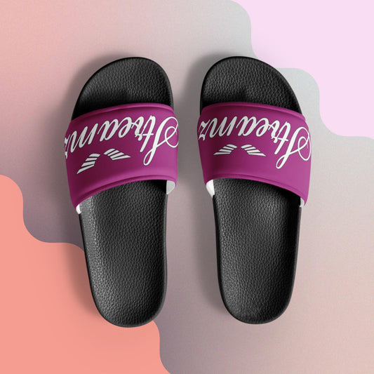 Streamz Purple Luxe Women's slides