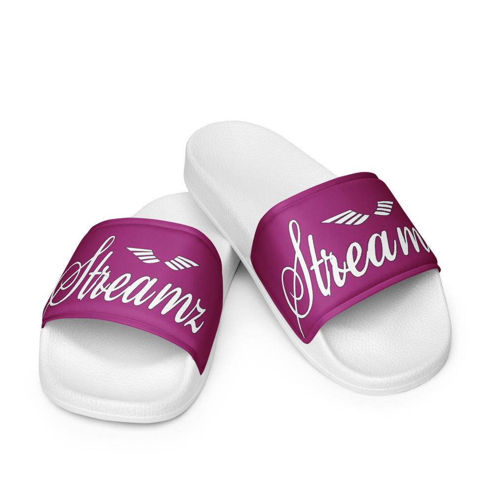 Streamz Purple Luxe Women's slides