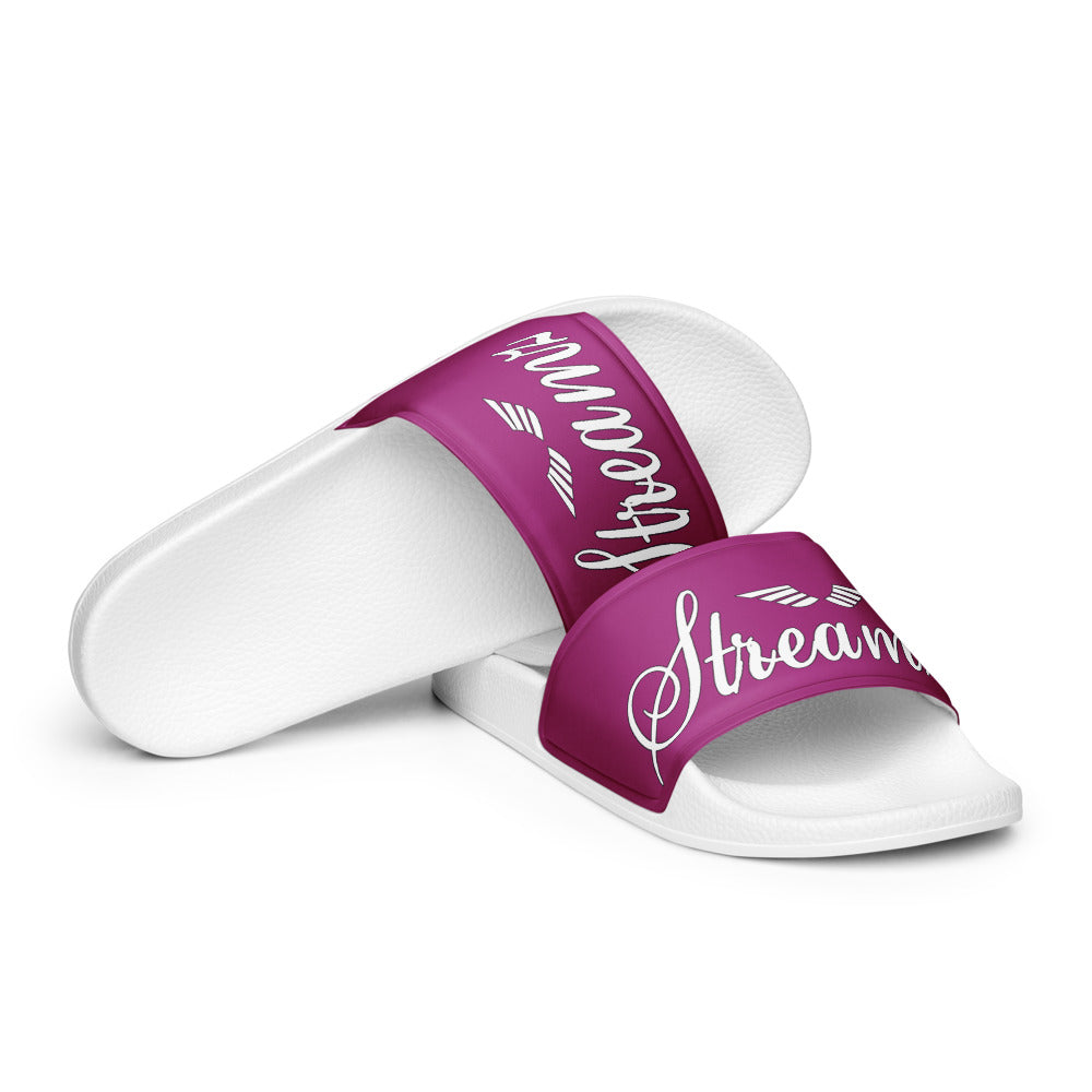 Streamz Purple Luxe Women's slides