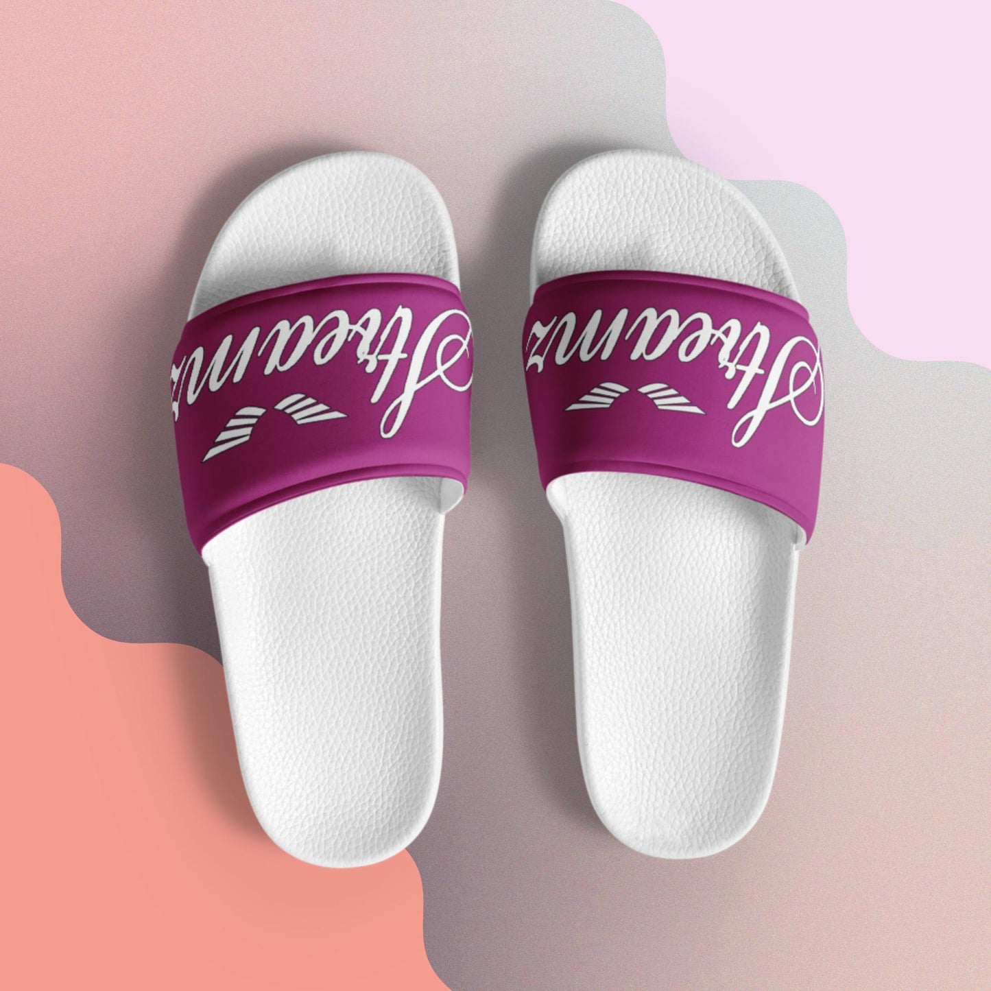 Streamz Purple Luxe Women's slides